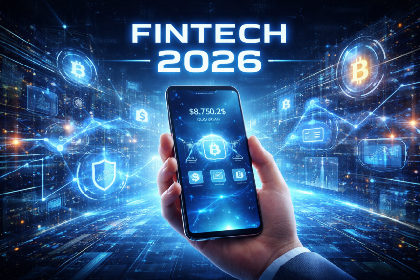 fintech trends 2026 digital banking AI finance blockchain